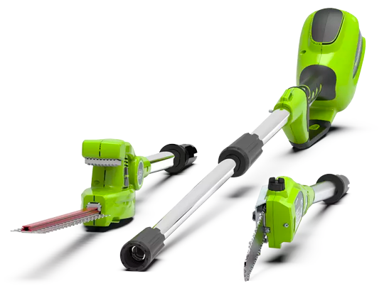Обновление высотореза-кусореза Greenworks G40PSH 1300607 2 в 1