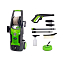 Мойка высокого давления Greenworks GPWG3, 220V, 1500 Вт, 120 бар, щеточная