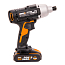 Винтоверт ударный  WORX WX291, 20V, с АКБ 2 А/ч и ЗУ + кейс