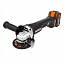 Угловая шлифмашина WORX WX813, 20V, 115 мм, бесщеточная, с АКБ 4 А/ч и ЗУ 2А