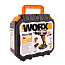 Дрель-шуруповерт  WORX WX367, 20V, ударная, бесщеточная, с 2xАКБ 2 А/ч и ЗУ + кейс