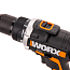 Дрель-шуруповерт  WORX WX183.1, 20V, бесщеточная, с 2xАКБ 2 А/ч и ЗУ + кейс