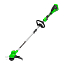Триммер Greenworks GD40LTK8, 40V, 38 см, щеточный, c АКБ 8 А/ч и ЗУ 2А