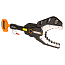 Пила цепная  WORX JawSaw WG329E.5, 20V, 15 см, щеточная, с АКБ 2 А/ч и ЗУ + коробка