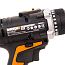Дрель-шуруповерт  WORX WX183.1, 20V, бесщеточная, с 2xАКБ 2 А/ч и ЗУ + кейс