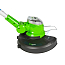 Триммер электрический Greenworks GST5033M Deluxe, 220V, 500 Вт, 33 см, щеточный