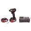 Винтоверт  KRESS KU290, 20V, бесщеточный, с 2xАКБ 4 А/ч и ЗУ + кейс