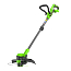 Триммер Greenworks G40LT331, 40V, 33 см, щеточный, без АКБ и ЗУ