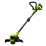 Триммер аккумуляторный Greenworks ST3002,  24V, 30 см, АКБ 2Ач и ЗУ 
