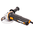 Угловая шлифмашина электрическая WORX WX712, 220V, 125 мм, 860 Вт, щеточная
