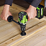 Дрель-шуруповерт Greenworks GD24DD140, 24V, ударная, бесщеточная, 4 А/ч АКБ и 2А ЗУ