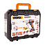 Дрель-шуруповерт  WORX Switchdriver WX176.2, 20V, щеточная, с АКБ 2 А/ч и ЗУ + кейс
