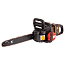 Пила цепная  WORX NITRO WG385E, 40V, 40 см, бесщеточная, с 2xАКБ 4 А/ч и ЗУ + коробка