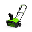 Снегоуборщик электрический Greenworks SN2300, 220V, 2300 Вт, 50 см, щеточный