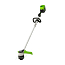 Триммер  Greenworks GD60LT, 60V, 40 см, бесщеточный, без АКБ и ЗУ