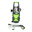 Мойка высокого давления Greenworks GPWG5II, 220V, 2000 Вт, 140 бар, щеточная