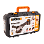 Угловая шлифмашина  WORX WX812, 20V, 125 мм, бесщеточная, с АКБ 4 А/ч и ЗУ