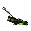 Газонокосилка Greenworks GC82LM61S TwinForce, 82V, 61 см, самоходная, бесщеточная, без АКБ и ЗУ