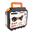Угловая шлифмашина  WORX WX801, 20V, 76 мм, щеточная, с АКБ 2 А/ч и ЗУ + кейс