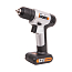 Шуруповерт  WORX WX104.2 12V, щеточный, с встроенным АКБ 2 А/ч и ЗУ + кейс с аксессуарами