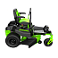 Садовый райдер Greenworks Zero Turn CrossoverT GC82ZT107K8, 82V, 107 см, бесщеточный, c 6xАКБ 8 А/ч и ЗУ 8А