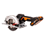 Пила циркулярная WORX SAW WX531, 120 мм, 20V, бесщеточная, с АКБ 2 А/ч и ЗУ 2А