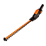 Кусторез телескопический  WORX WG252E.9, 20V, 45 см, щеточный, без АКБ и ЗУ