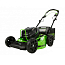 Газонокосилка Greenworks GC82LM51SP2K5, 82V, 51 см, самоходная, бесщеточная, c АКБ 5 А/ч и ЗУ