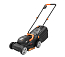 Газонокосилка WORX WG730E, 20V, 30 см, бесщеточная, c АКБ 4 А/ч и ЗУ