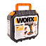 Дрель-шуруповерт  WORX WX367.3, 20V, ударная, бесщеточная, с 2xАКБ 2 А/ч и ЗУ + кейс