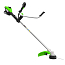 Триммер Greenworks TB201HK25, 82V, 46 см, бесщеточный, c АКБ 2,5 А/ч и ЗУ 4А
