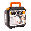 Дрель-шуруповерт  Worx WX101.1, 20V, щеточная, с 2xАКБ 2 А/ч и ЗУ + кейс