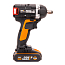 Гайковерт  WORX WX279, 20V, бесщеточный, с 2xАКБ 2 А/ч и ЗУ + кейс