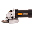 Угловая шлифмашина WORX WX718, 220V, 125 мм, 900 Вт, щеточная + кейс