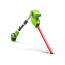 Кусторез штанговый  Greenworks G40PHA, 40V, 51 см, щеточный, без АКБ и ЗУ