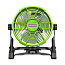 Вентилятор с гибридным питанием Greenworks G24FAN, 24V/110-240V, щеточный, без АКБ и ЗУ