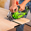 Пила циркулярная Greenworks GD24CS165K4, 165 мм, 24V, бесщеточная, c АКБ 4 А/ч и ЗУ 2А