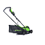 Газонокосилка Greenworks GD24LM33K4, 24V, 33 см, бесщеточная, с АКБ 4 А/ч и ЗУ