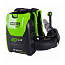 Воздуходув ранцевый  Greenworks GD60BPB, 60V, бесщеточный, без АКБ и ЗУ