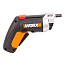 Отвертка  WORX WX252, 4V, щеточная, с ЗУ + набор бит (10 шт.)