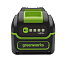 Аккумулятор Greenworks HighPower G40HP4, 40V, 4 А/ч