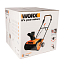 Снегоуборщик электрический WORX WG450E, 220V, 1600 Вт, 46 см, щеточный