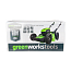 Газонокосилка Greenworks 60V GD60LM46SPK4 с 1хАКБ 4 A.h самоходная, 46 см