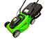 Газонокосилка Greenworks GLM1232, 220V, 1200 Вт, 33 см, щеточная