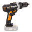 Дрель-шуруповерт  WORX WX183.9, 20V,  бесщеточная, без АКБ и ЗУ