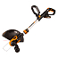 Триммер  WORX WG163E.2, 20V, 30 см, щеточный, с АКБ 2 А/ч и ЗУ + коробка