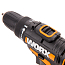 Дрель-шуруповерт  WORX WX101.9, 20V, щеточная, без АКБ и ЗУ