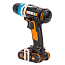 Дрель-шуруповерт  WORX AiDrill WX178.1, 20V, щеточная, с 2xАКБ 2 А/ч и ЗУ + кейс