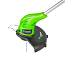 Триммер Greenworks GST5033 500W Basic (33 см) электрический