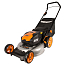 Газонокосилка WORX WG751E, 40V, 48 см, щеточная, с 2xАКБ 4 А/ч и двойным ЗУ